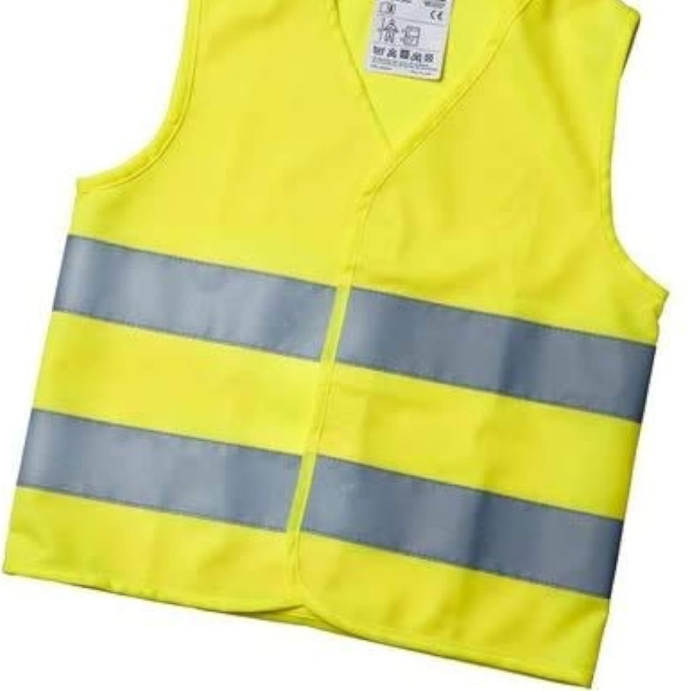 Patrull IKEA construction reflection safety vest NIB ages 7-12